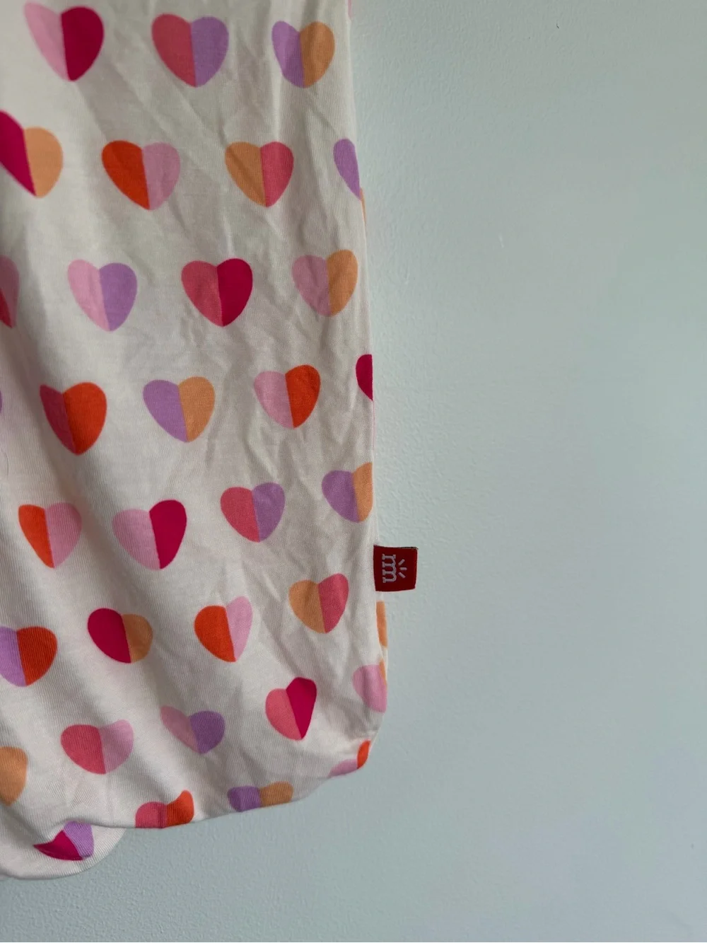 magnetic me Pink Heart Baby Sleep Gown - Cozy Modal Pajamas